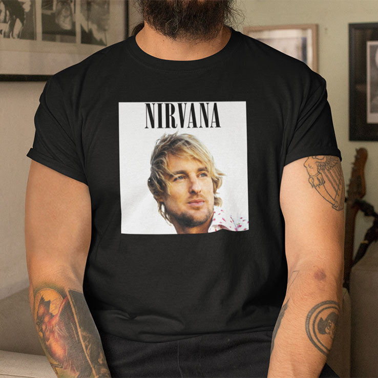 Nirvana Owen Wilson Shirt