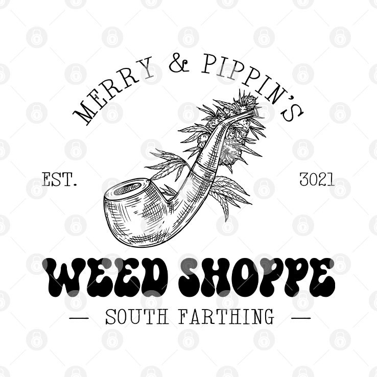 Merry Pippin Weed Shoppe Shirt South Farthing