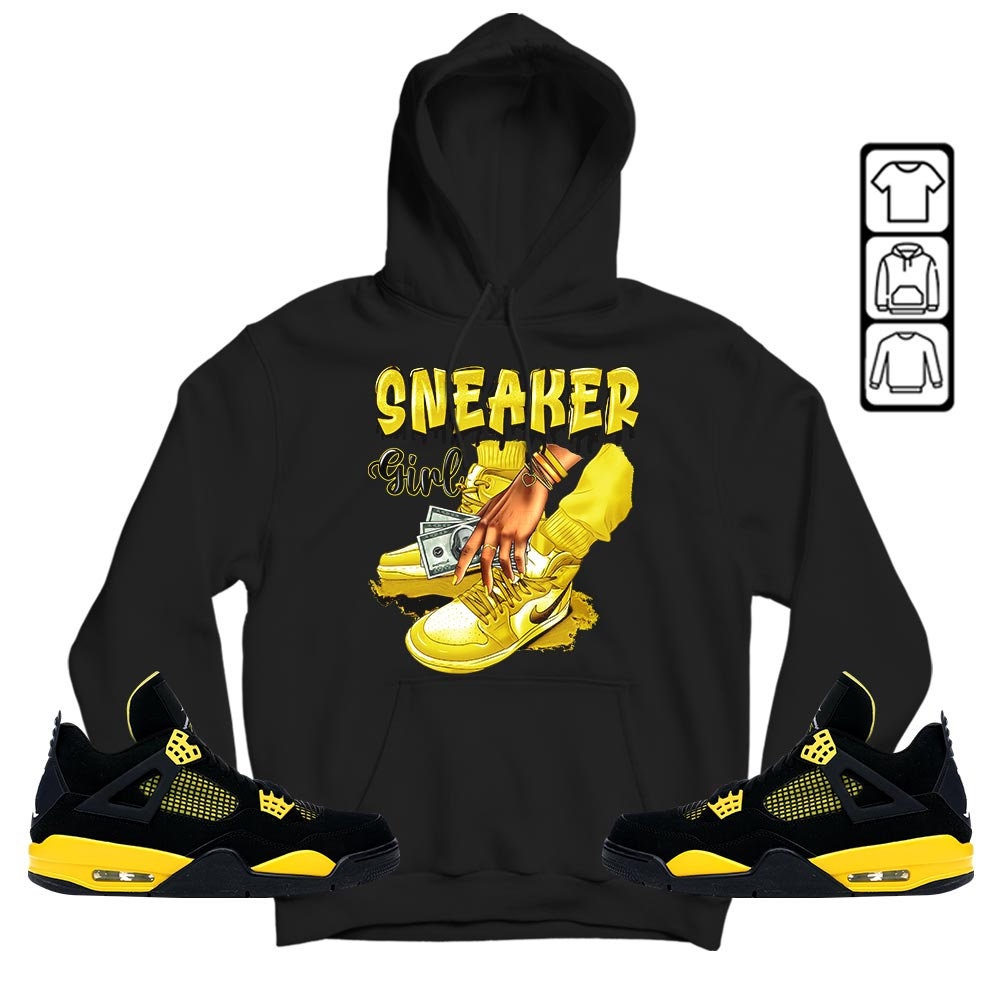 2023 Thunder 4S Match Unisex Sneaker And Collection Crewneck