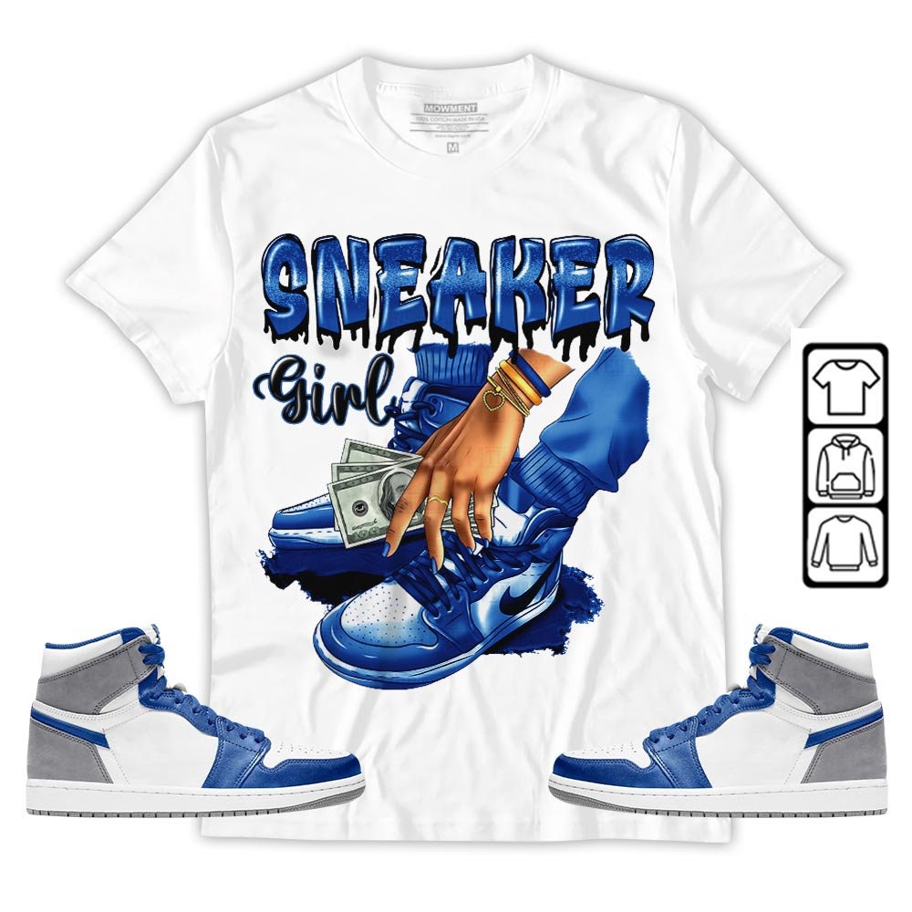 Money Drip Unisex Sneaker For True Blue 1S Hoodie
