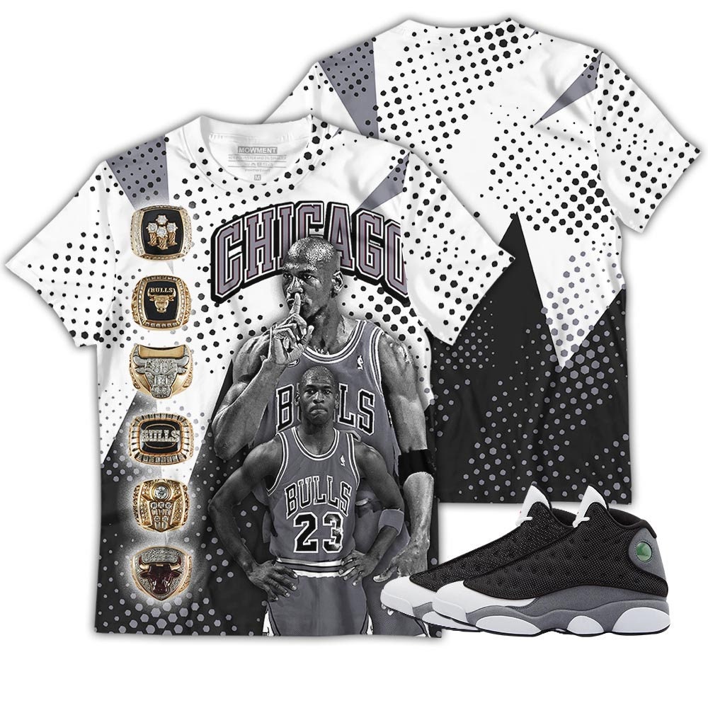 Black Flint 13S Basketball Collection Jordan Retro 13 Unisex Apparel Long Sleeve