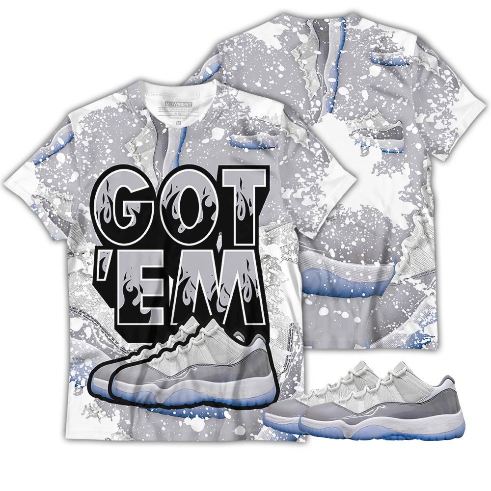 Cement Grey 11S Sneaker Collection Unisex More T-Shirt
