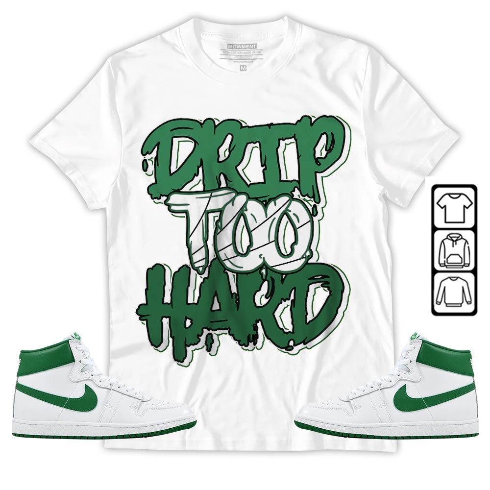 Unisex Drip Too Hard Sneaker And Apparel Collection Crewneck