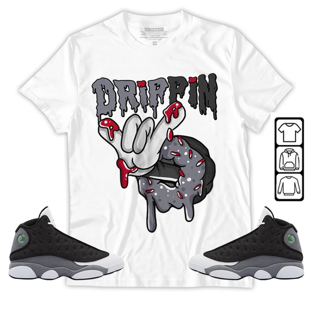 Black Flint 13S Sneaker For Jordan Retro 13 Fans Long Sleeve