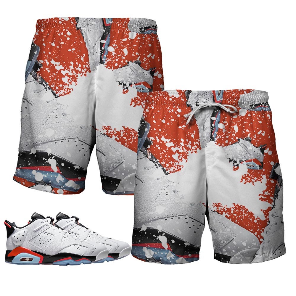 Unisex Sneaker Match For Jordan 6 Low Infrared T-Shirt