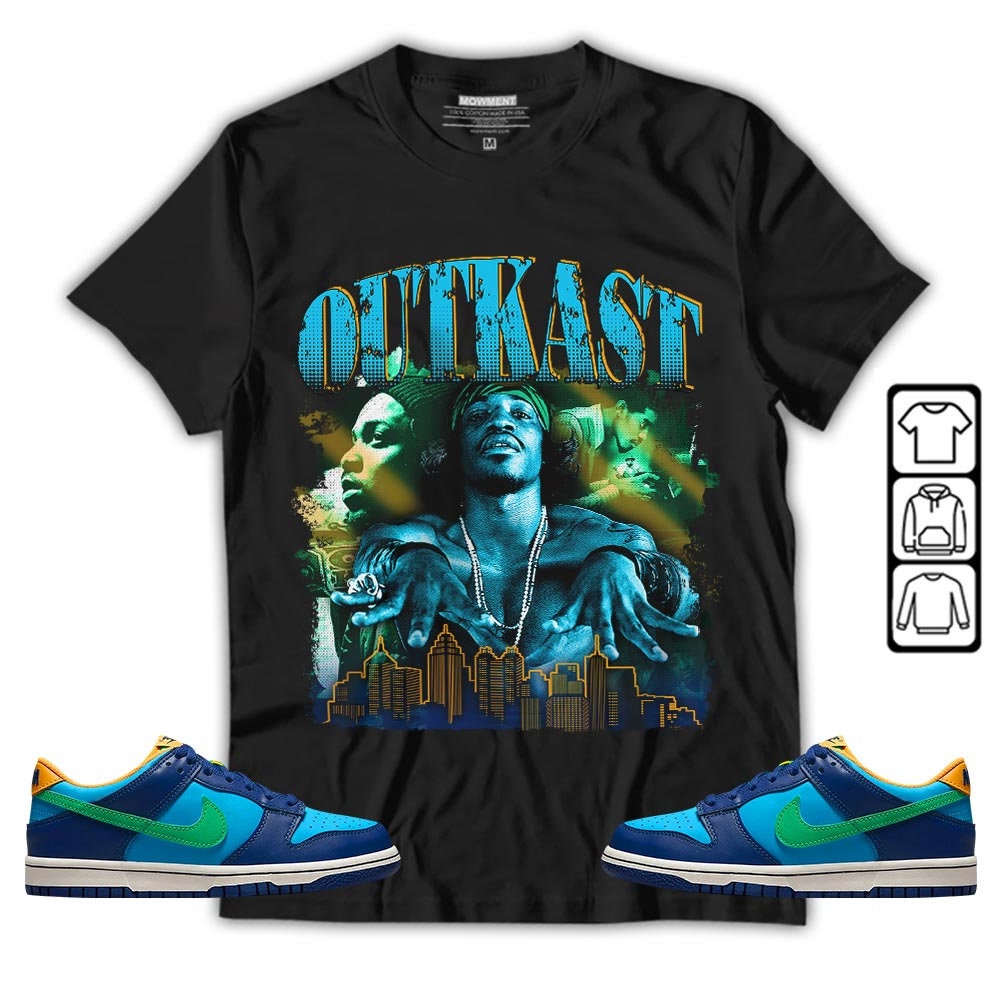 Stylish Unisex Outkast2 Sneaker Clothing Collection T-Shirt
