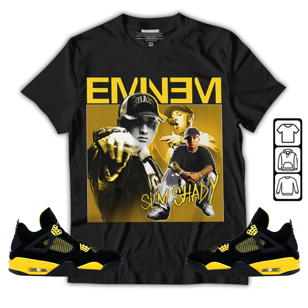 Thunder 4S Eminem2 Sneaker Collection Apparel Shirt