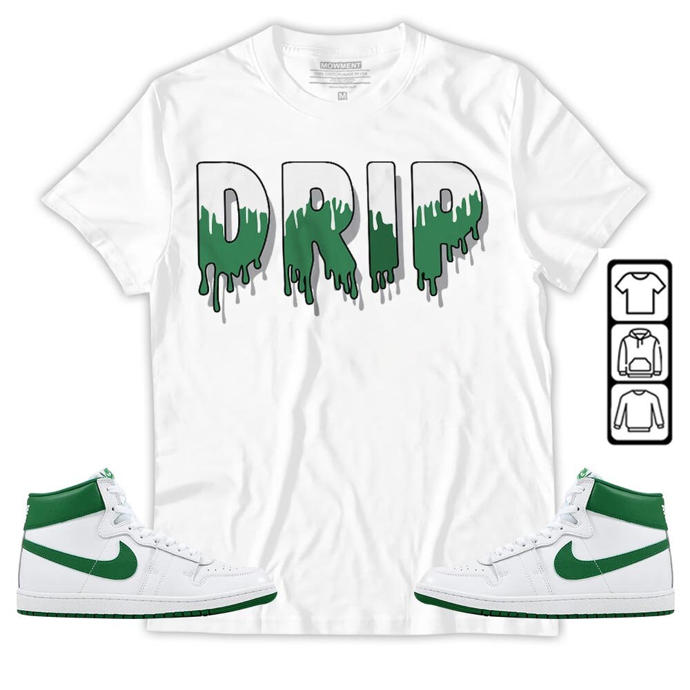 Pine Green Unisex Sneaker Air Ship Collection Tee