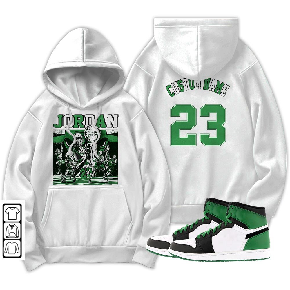 Lucky Green Sneaker Apparel Collection And Shirt