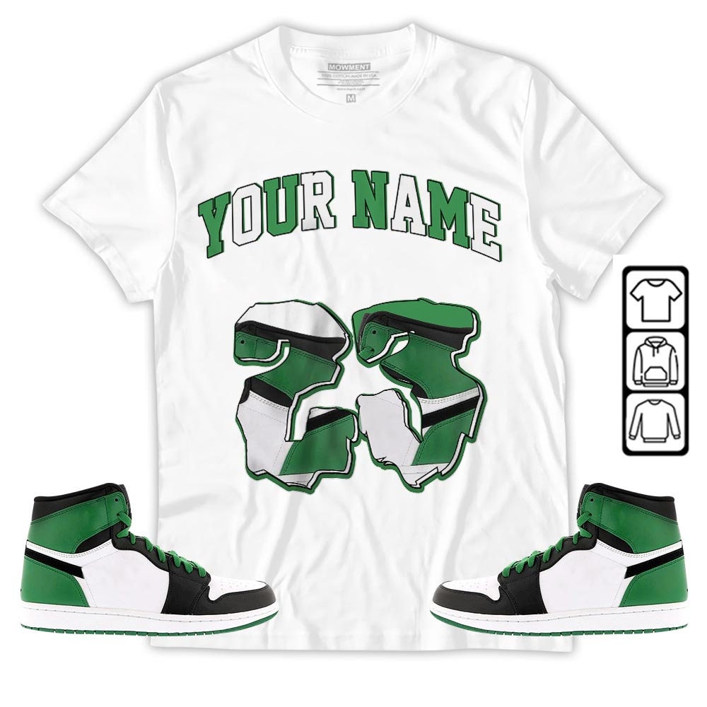 Lucky Green 1S Sneaker Matching Apparel Shirt
