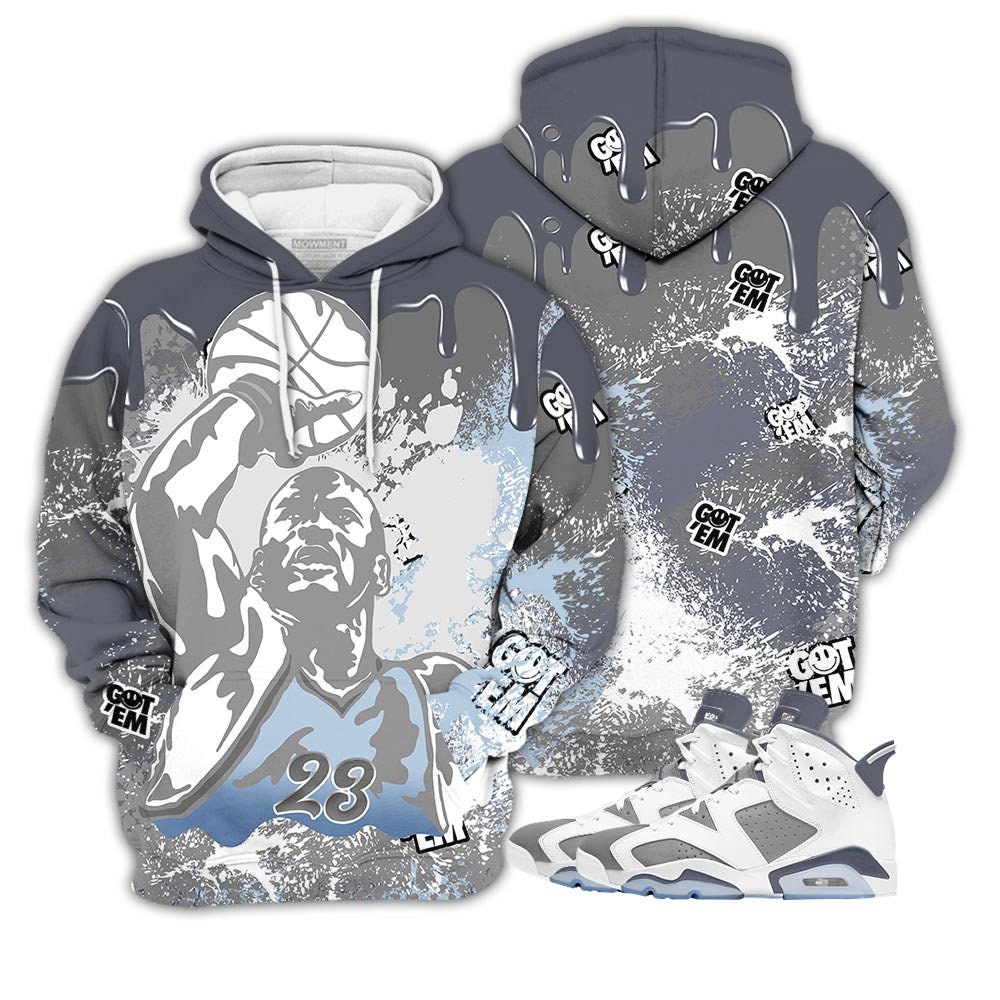 Cool Grey Basketball Sneaker And Collection Crewneck