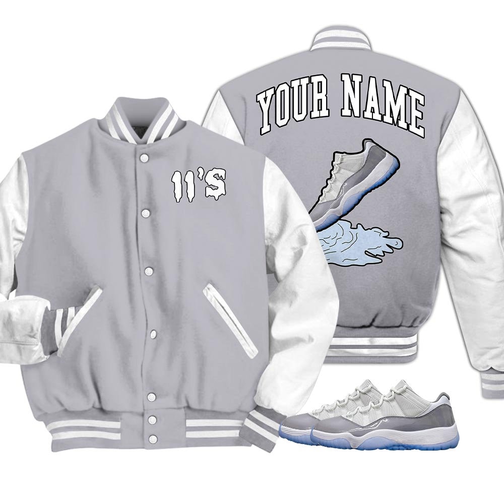 Personalized Shoe Apparel Collection To Match Jordan 11 Low Cement Grey T-Shirt