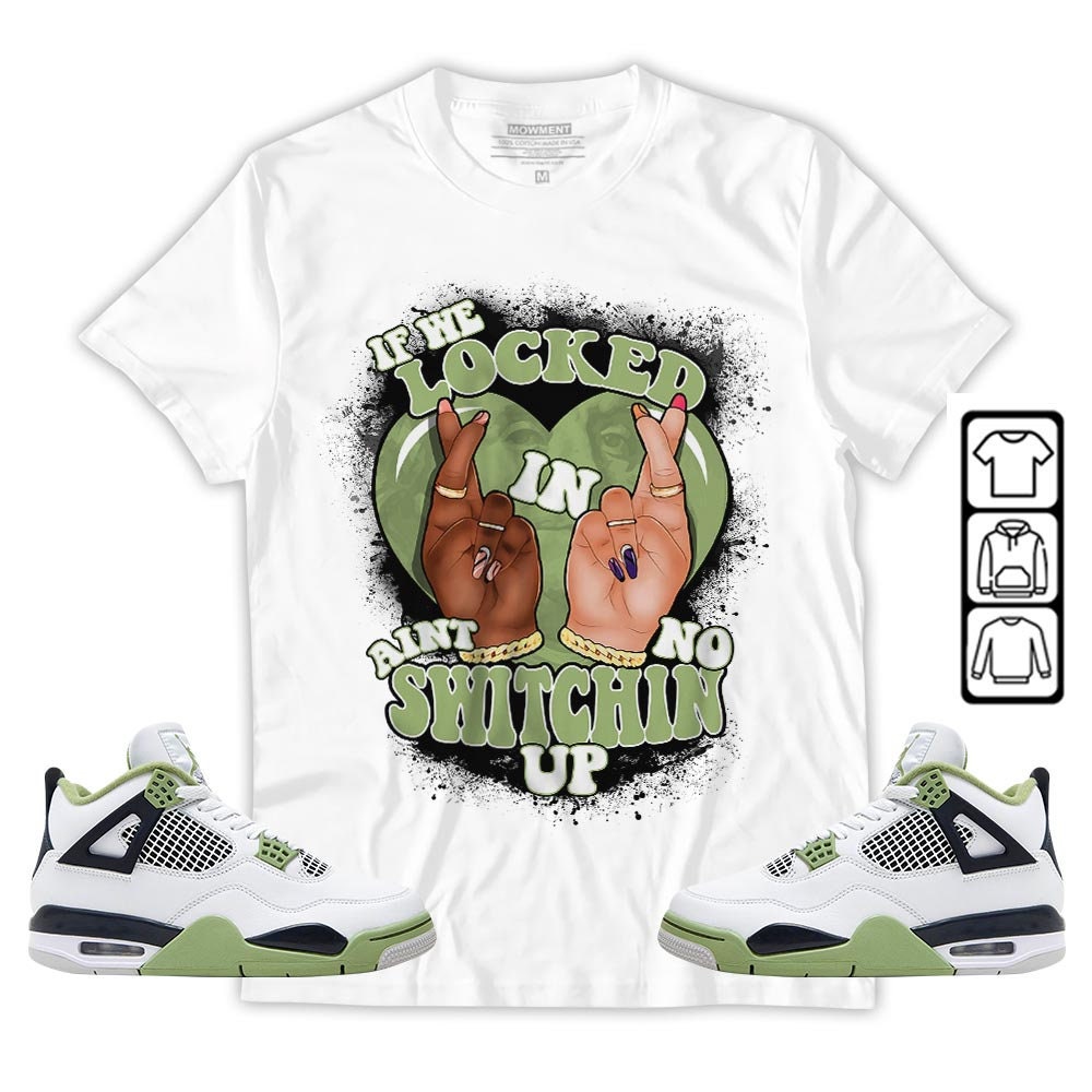 Jordan 4 Oil Green Collection Unisex Sneaker And More T-Shirt