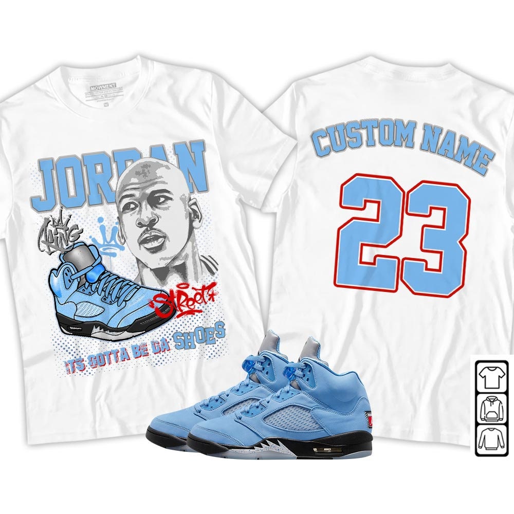 Bulls 23 Jd Sneaker Retro University Blue Match Shirt