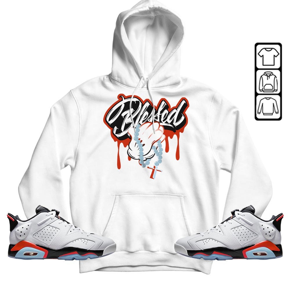Stylish Unisex Golf And Jordan 6 Low Infrared Apparel Collection Crewneck