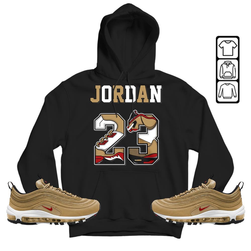 Match The Jd Unisex Sneaker With Gold Bullet Long Sleeve