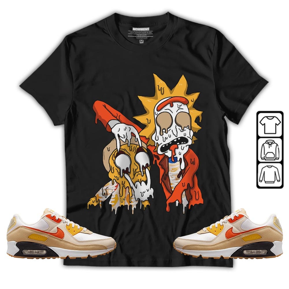 Unisex Sneaker Set Match Your Max 90S With Barometer T Tee