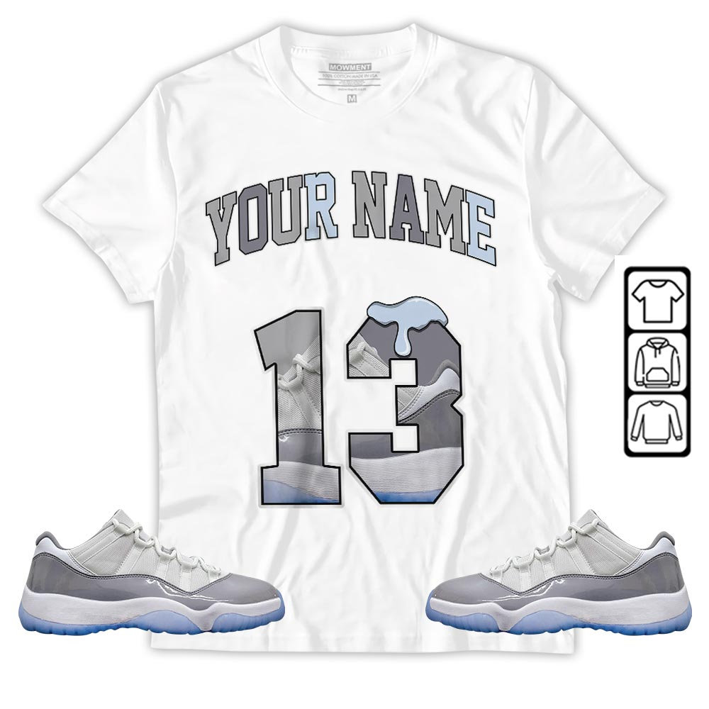 Cement Grey 11S Unisex Sneaker Collection Long Sleeve