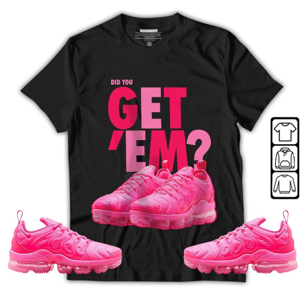 Unisex Sneaker And Apparel Collection In Triple Pink Tee