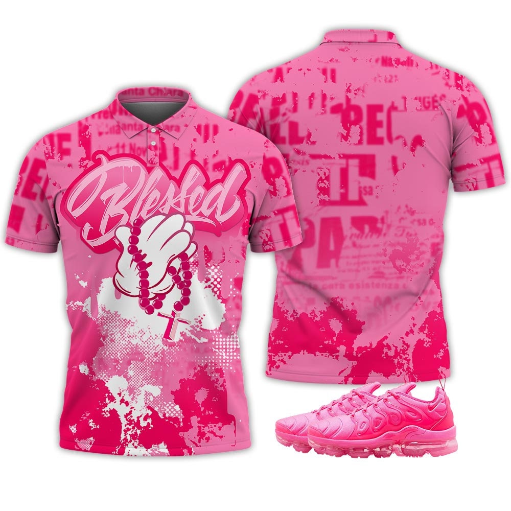 Blessed Drip Unisex Sneaker Vapormax Triple Pink Hawaii Varsity Hoodie