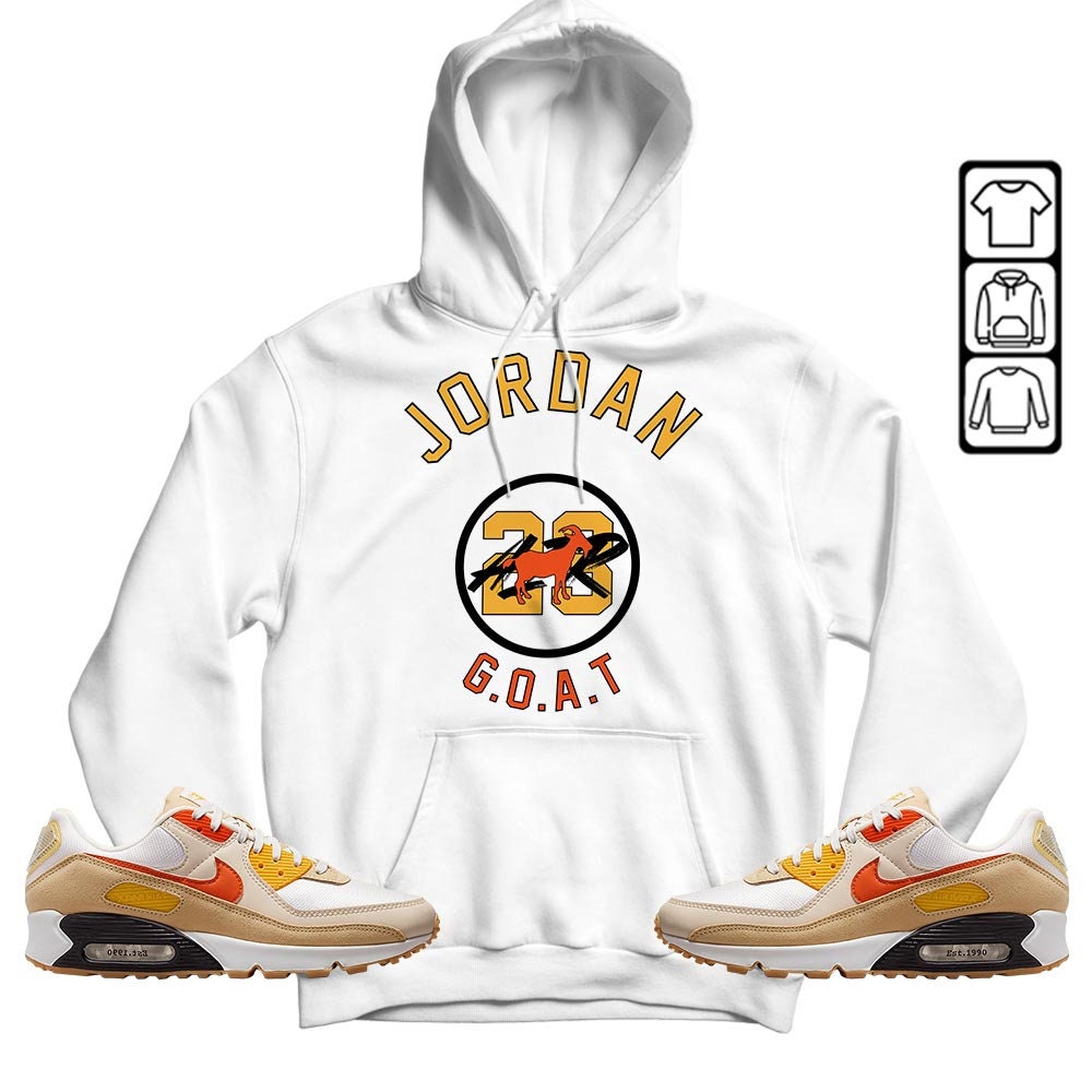 Unisex Collection Jordan Goat Air Sneaker And Air Max Apparel T-Shirt