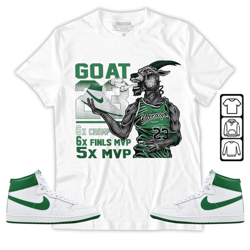 Green Goat Unisex Sneaker And Apparel Collection Shirt