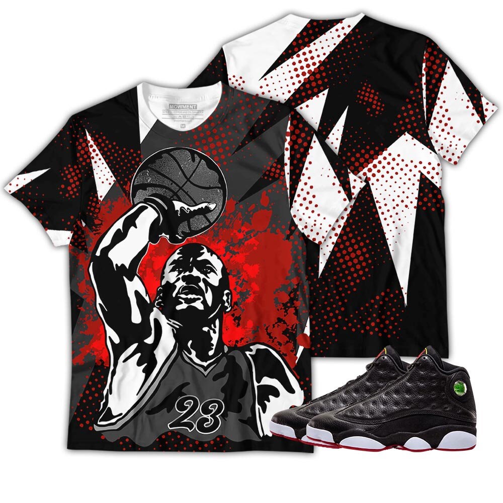 Retro Jordan 13 Playoffs Apparel Sneaker Long Sleeve