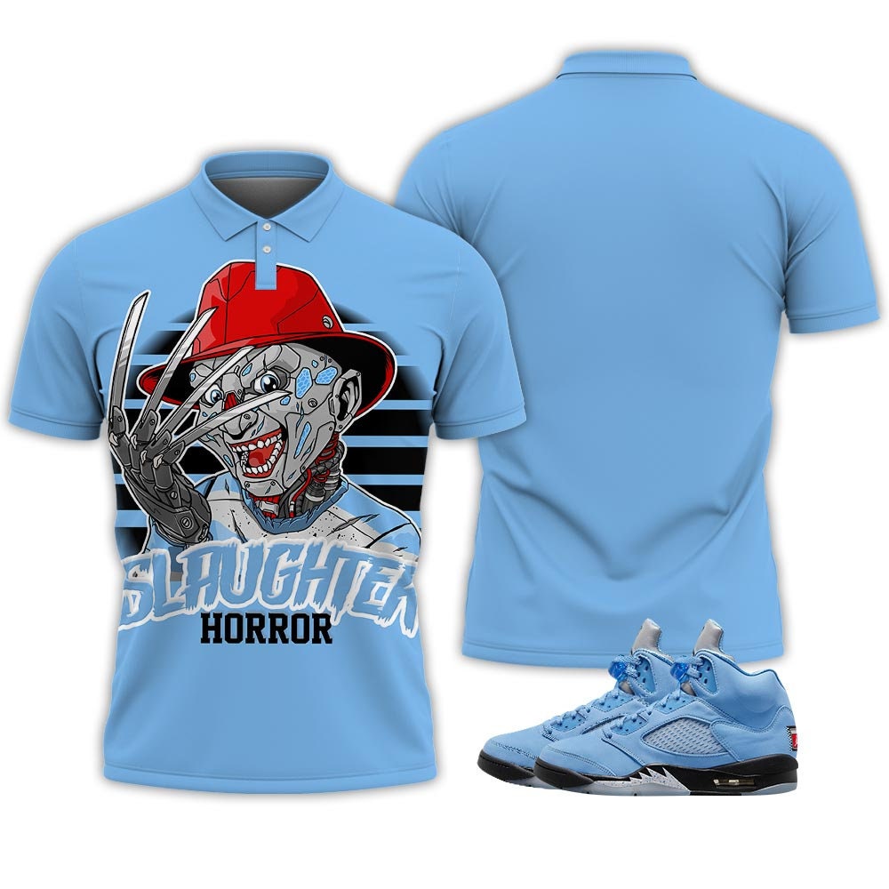 Slaughter To Prevail University Blue Jordan 5 Unisex Sneaker T-Shirt
