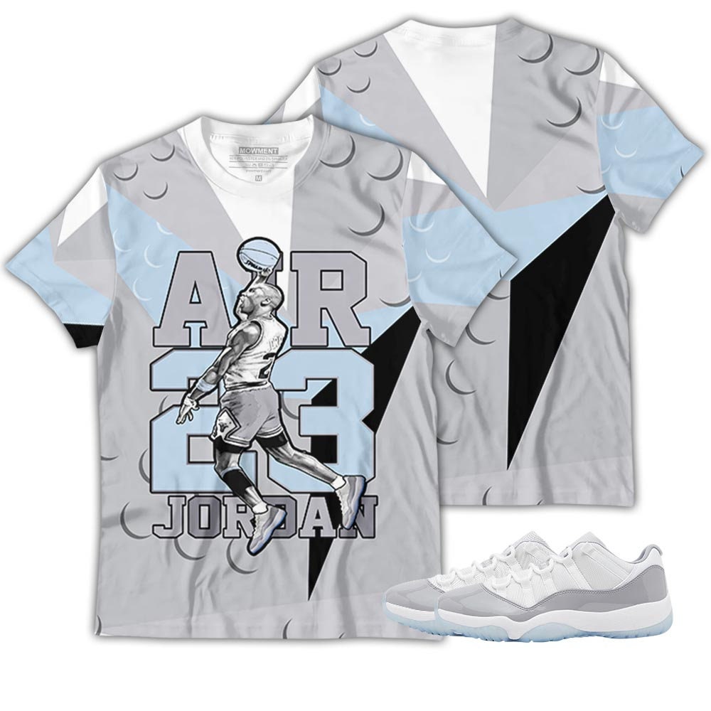 Cement Grey 11S Sneaker Matching Outfit Unisex Bomber Long Sleeve