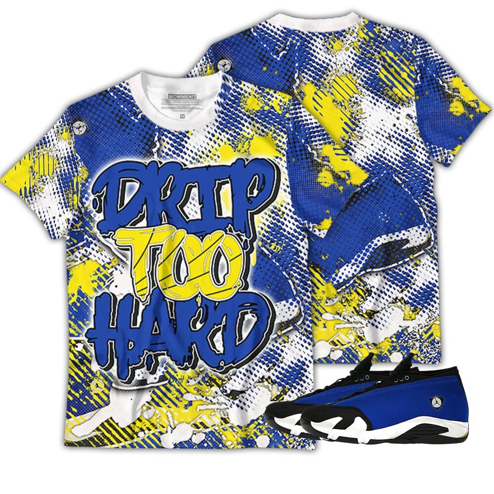 Blue Laney 14S With Matching Dirty Drip Apparel Collection Long Sleeve