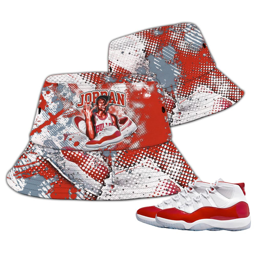 Complete Cherry 11S Outfit With Dirty Jordan 23M Long Sleeve