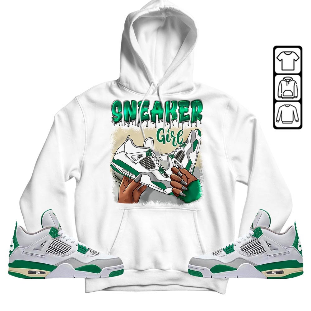 Unisex Fashion Sneaker And Pine Green Jordan Clothing Collection Long Sleeve