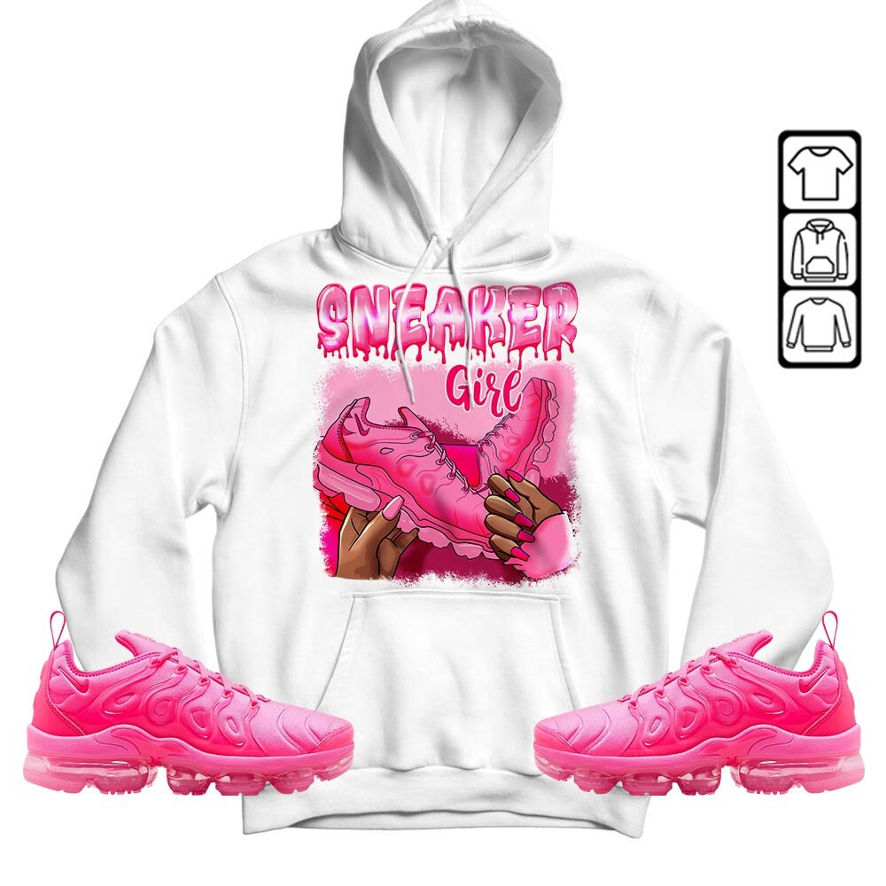Unisex Black Sneaker Pink Vapormax Apparel Combo Shirt