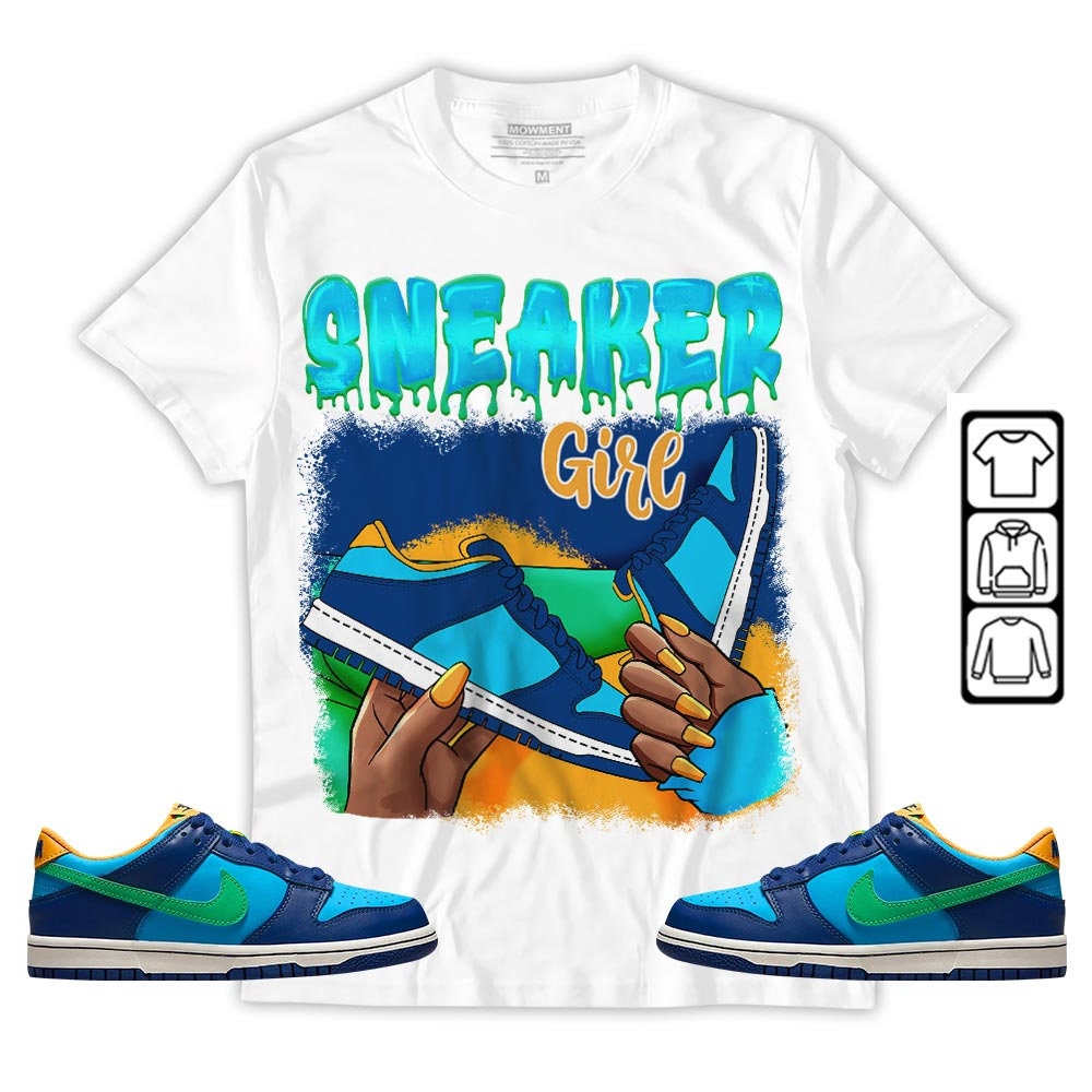 Unisex Sneaker Apparel Collection Featuring Dunk Low And Kyrie T-Shirt