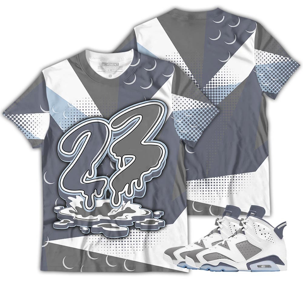 Cool Grey 6S Retro Sneaker Apparel Collection Shirt