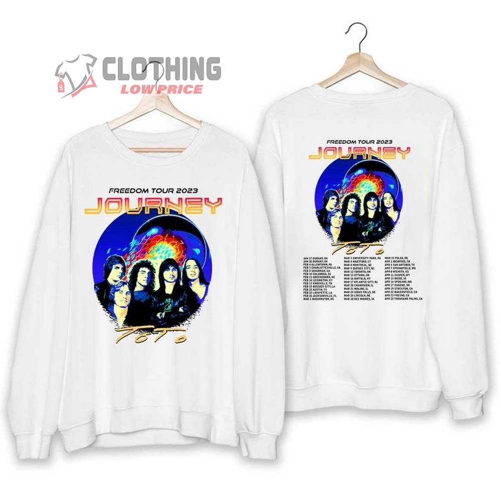 2023 Journey Tour With Special Guest ToTo Sweatshirt