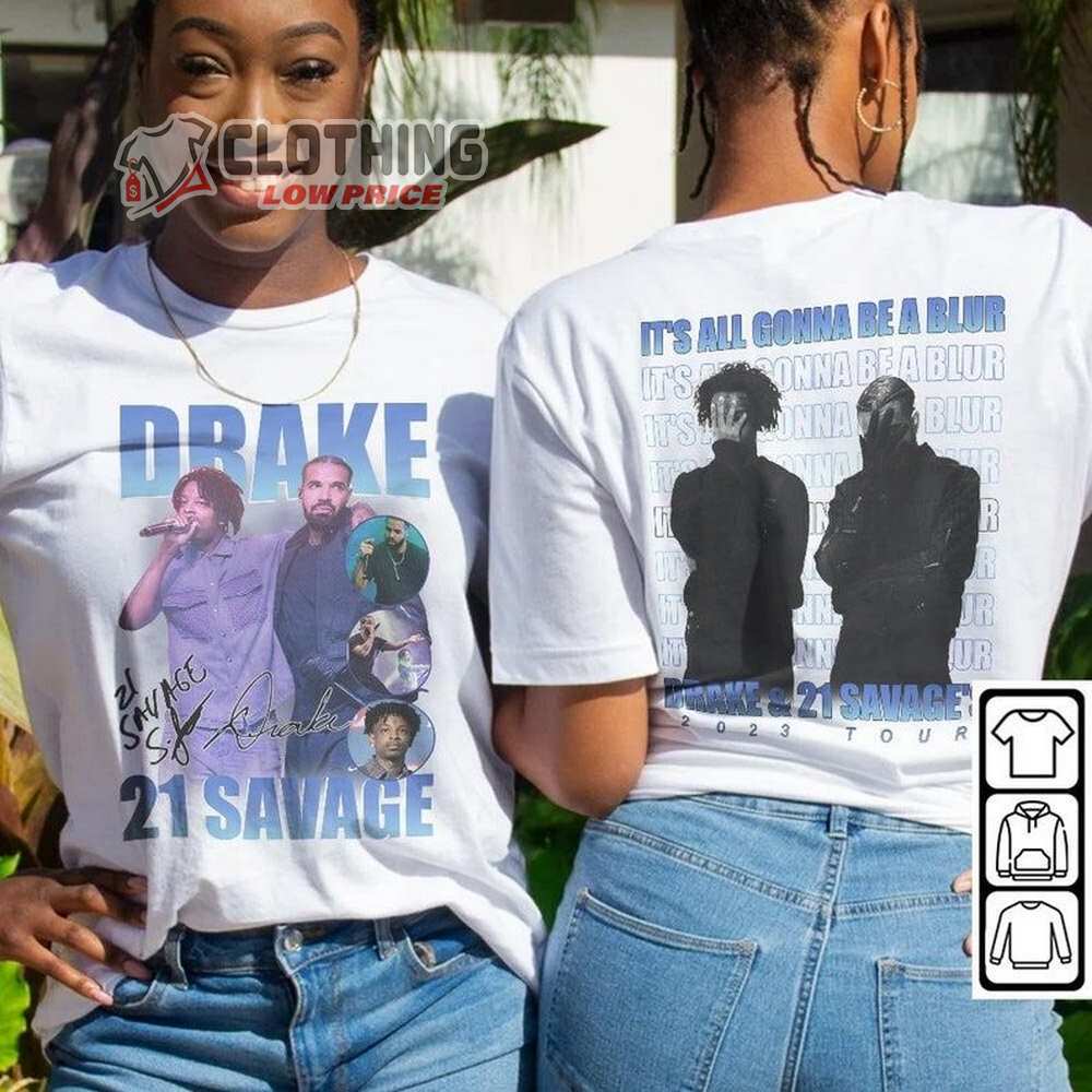 2023 Drake Vintage 90S Retro Graphic Tee