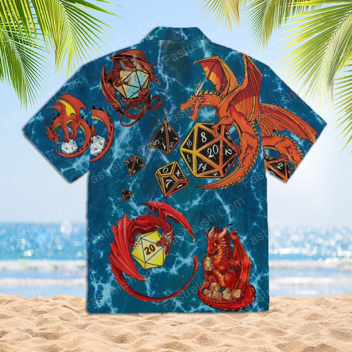 Dungeons and Dragons love life Hawaiian Shirt