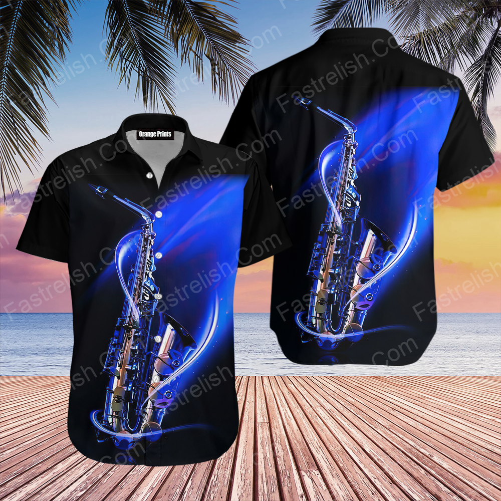 Saxophone Hawaiian Shirts WT6563