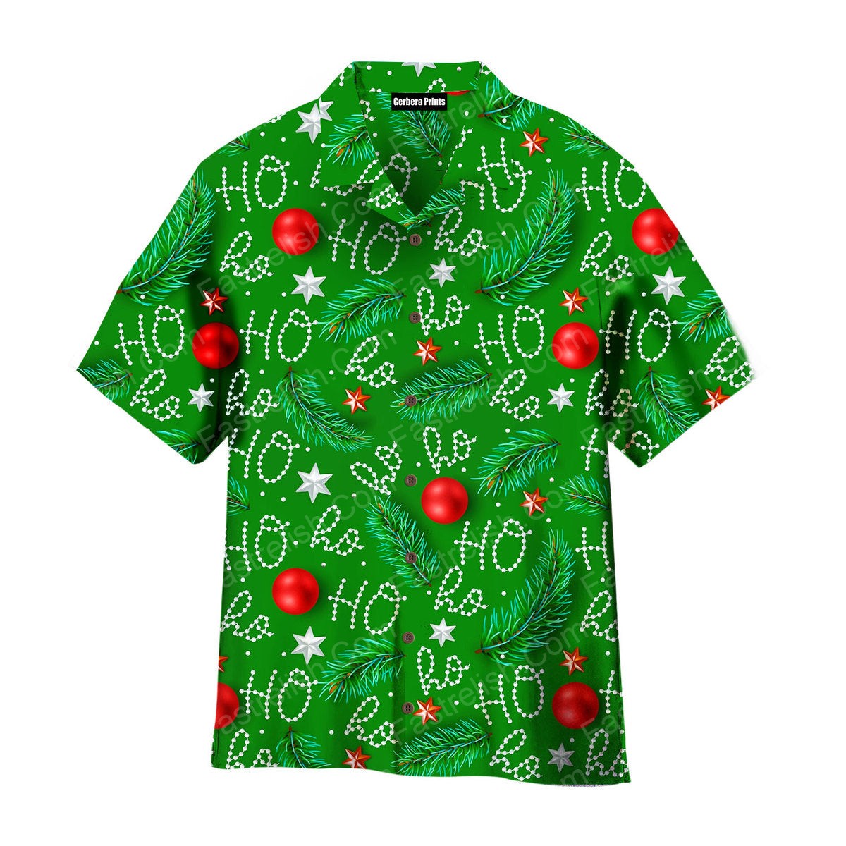 Santa Ho Ho Ho Hawaiian Shirts WT7552
