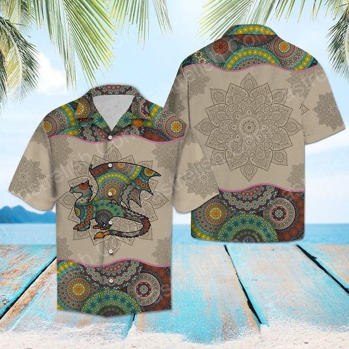 Dragon Mandala Hawaiian Shirts HW1513