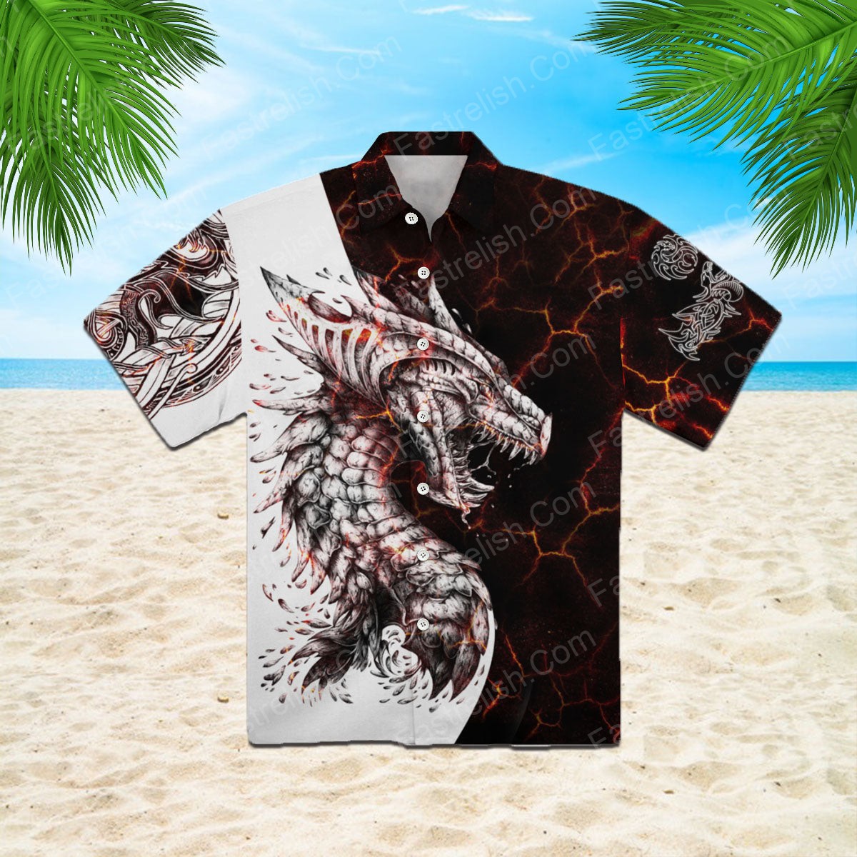 Dragon Hawaiian Shirts Adult |WT5024