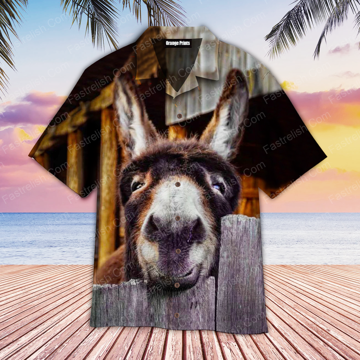 Donkey Hawaiian Shirts WT6538