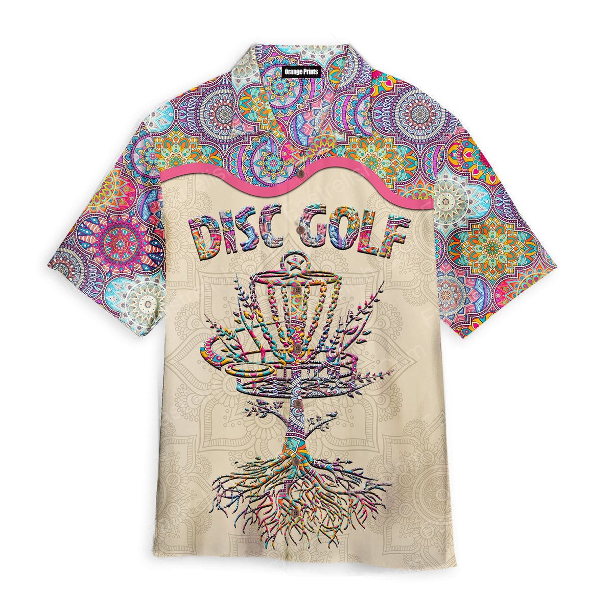 Disc Golf Mandala Hawaiian Shirts WT2142