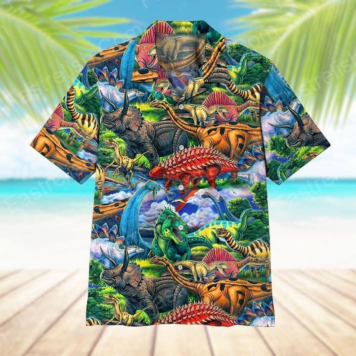 Dinosaur Hawaiian Shirts HW8366