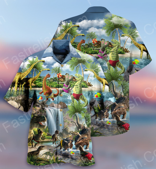 Dinosaur Hawaiian Shirts HW6901