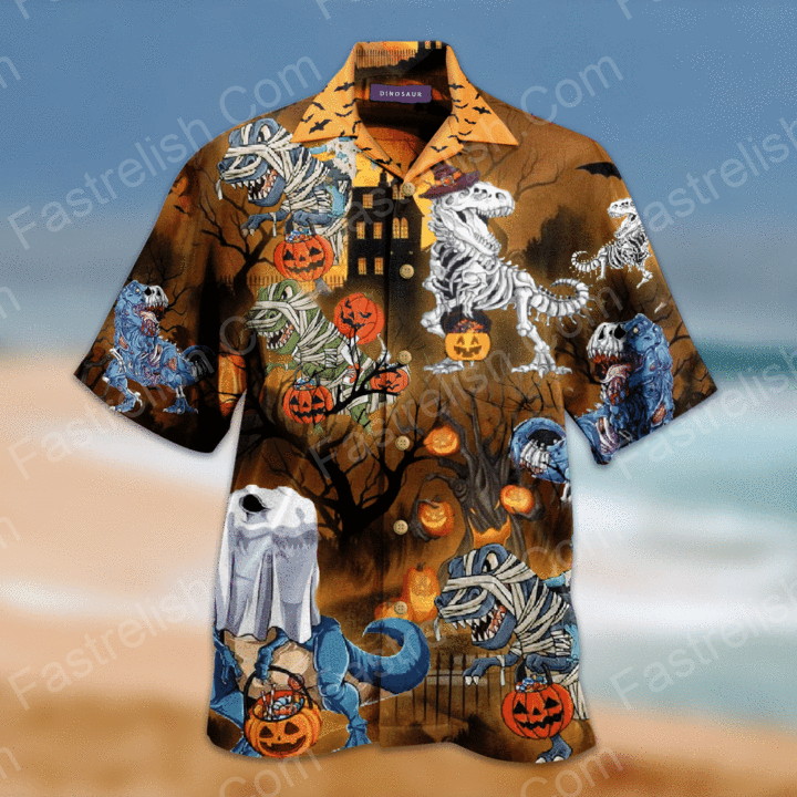Dinosaur Hawaiian Shirts HW4257