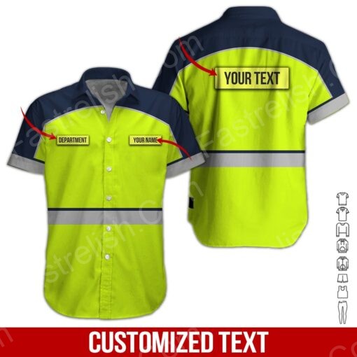 Department Custom Name Hawaiian Shirts HN2569