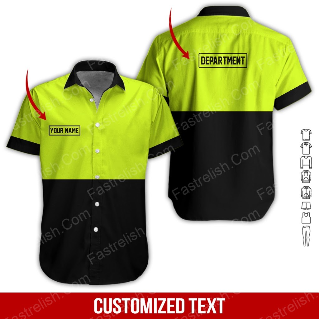 Department Custom Name Hawaiian Shirts HN2006