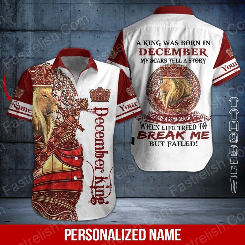 December Guy Custom Name Hawaiian Shirts HN2612